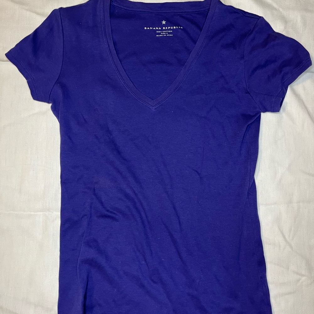Banana Republic Purple shirt